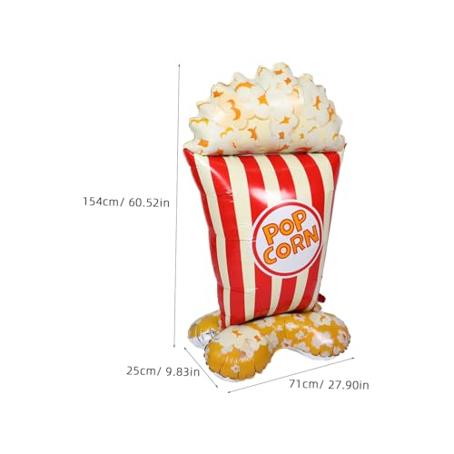 Tofficu Giant Popcorn Ballon Aufblasbar Stehend Realistische Popcorn Deko Kindergeburtstag Party Foto Requisite Für Karneval Halloween Weihnachten Tofficu Giant Popcorn Ballon Aufblasbar Stehend Realistische Popcorn Deko Kindergeburtstag Party Foto Requisite Für Karneval Halloween Weihnachten von Tofficu