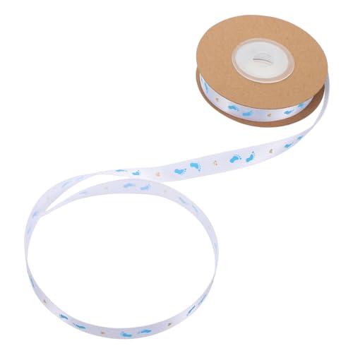 Tofficu Gold Prägeband Basteln Bänder Herstellen DIY Band Dekoration DIY Bänder Fußabdruck Muster Band Geschenkband Verpackungsbänder Blumenstrauß Zubehör Polyester Himmelblau Tofficu Gold Prägeband Basteln Bänder Herstellen DIY Band Dekoration DIY Bänder Fußabdruck Muster Band Geschenkband Verpackungsbänder Blumenstrauß Zubehör Polyester Himmelblau von Tofficu