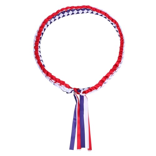 Tofficu Graduation Leis Halskette Handgewebtem Polyesterband und Strapazierfähige Abschlussdekoration für College High School und Universitätsfeiern Andenken und von Tofficu