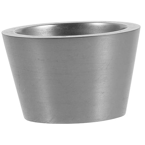 Tofficu Graphit Gießform für Gold Silber und Hochtemperaturbeständiger Graphit Tiegel Höhe für Metallguss Langlebig und Bruchfest Tofficu Graphit Gießform für Gold Silber und Hochtemperaturbeständiger Graphit Tiegel Höhe für Metallguss Langlebig und Bruchfest von Tofficu