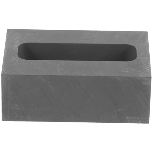 Tofficu Graphit Gussform Schmelzform Hohe Verschleißfestigkeit Gute Wärmeleitfähigkeit Langlebiges Metallgießen für Gold Silber Kupfer Raffinieren Tofficu Graphit Gussform Schmelzform Hohe Verschleißfestigkeit Gute Wärmeleitfähigkeit Langlebiges Metallgießen für Gold Silber Kupfer Raffinieren von Tofficu
