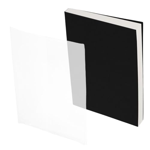 Tofficu Großes Leeres Notizbuch mit Weicher Einband und Dickem Papier Unlinierte für Schreiben Kunst Skizzen und Tägliche Notizen für Schule und Büro von Tofficu
