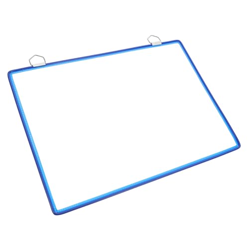 Tofficu Hängender Dokumentenorganizer Wandtasche mit Doppelhaken Transparenter Fenster ordner Platzsparende Wandaufbewahrung für Bürounterlagen Vielseitiger Wand organizer mit Großem von Tofficu