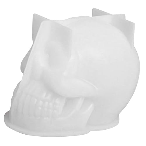 Tofficu Halloween DIY Silikonform Flexible Kerzengießform für Epoxidharz Seifenherstellung Langlebig und Leicht für Kreative Halloween Kerzen und Handarbeiten von Tofficu