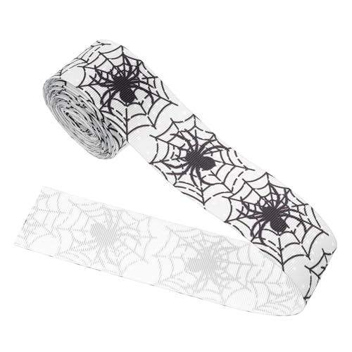Tofficu Halloween Geschenkband Ripsband Dekoband für Geschenkverpackung DIY Bastelprojekte Langlebig und Vielseitig für Partydeko und Geschenkboxgestaltung Tofficu Halloween Geschenkband Ripsband Dekoband für Geschenkverpackung DIY Bastelprojekte Langlebig und Vielseitig für Partydeko und Geschenkboxgestaltung von Tofficu