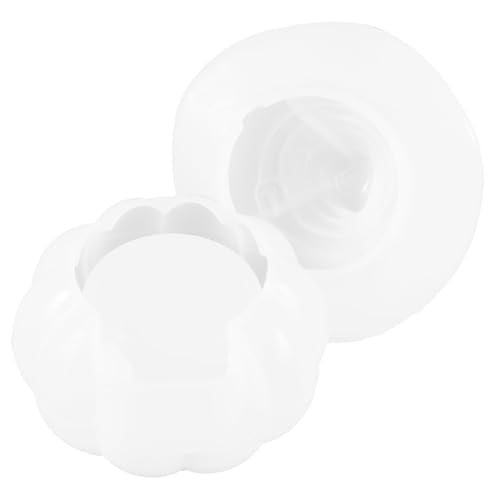 Tofficu Halloween Silikonform Kürbis Aufbewahrungsbox Flexibel Wiederverwendbar DIY Epoxidharz Gießform für Süßigkeitenbehälter Bastelset von Tofficu