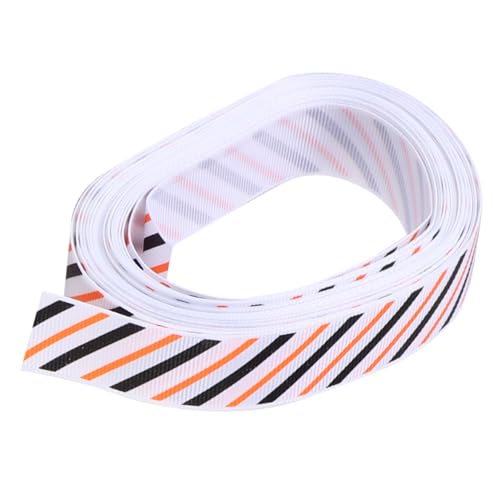 Tofficu Halloween-geschenkpapier-band-bänder Bänder Für Schleife Halloween Dekoratives Band Blau Party Drinnen Funkeln Hochzeit Verdrahtet Geschenkband Colorful Polyester von Tofficu