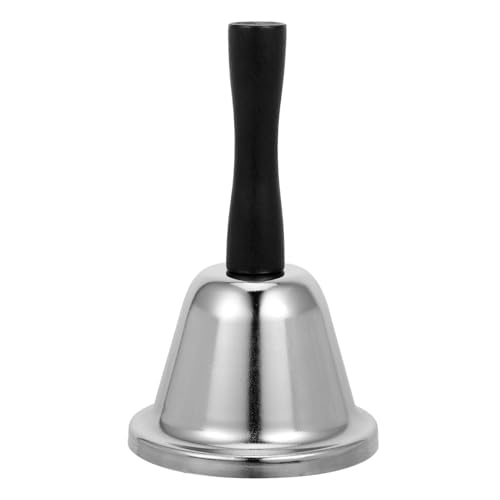 Tofficu Handglocke Aus Edelstahl Kleine Handglocke Handglocken Für Laute Handglocke Handglocken Für Erwachsene Glocke Mit Griff Klassenglocke Bettglocke Krankenschwester Tofficu Handglocke Aus Edelstahl Kleine Handglocke Handglocken Für Laute Handglocke Handglocken Für Erwachsene Glocke Mit Griff Klassenglocke Bettglocke Krankenschwester von Tofficu