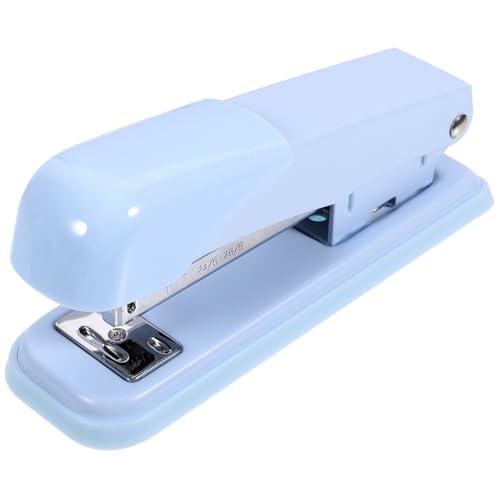 Tofficu Hefter Tragbarer Stehtisch Büro Mehrere Handheld Home Heftklammern Zubehör Heftwerkzeug Metall Himmelblau von Tofficu
