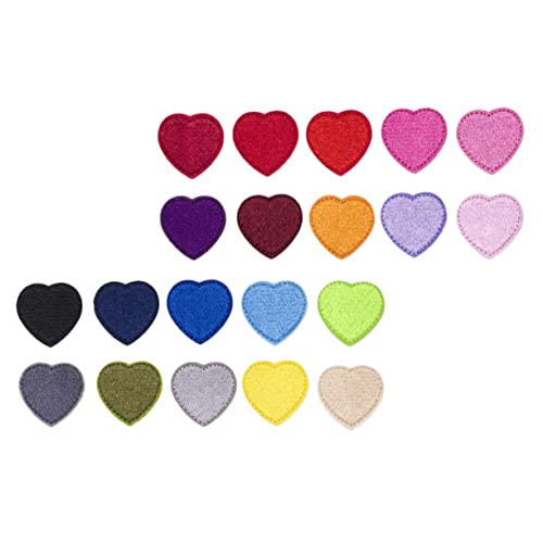 Tofficu Herz Patches Gestickte Applikationen für Kleidung Taschen Hüte und DIY Einfach Aufbügeln oder Nähen Hochwertige Stoffaufnäher Bunte Herzdesigns Tofficu Herz Patches Gestickte Applikationen für Kleidung Taschen Hüte und DIY Einfach Aufbügeln oder Nähen Hochwertige Stoffaufnäher Bunte Herzdesigns von Tofficu