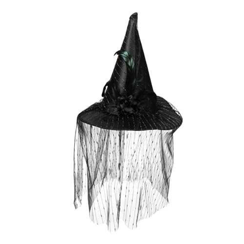 Tofficu Hexen Hut Kostüm Hüte Hexenhut für Weiden Cowgirl-Hut halloween dekoration party dekoration Halloween-Attacken geschmeidiger Hexenhut Hexenrequisite Stoff Black Tofficu Hexen Hut Kostüm Hüte Hexenhut für Weiden Cowgirl-Hut halloween dekoration party dekoration Halloween-Attacken geschmeidiger Hexenhut Hexenrequisite Stoff Black von Tofficu