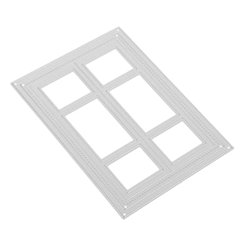 Tofficu Hintergrundrahmen 3d-metall-stanzformen Aus Kohlenstoffstahl, Schablonen Für Scrapbooking, Diy-alben, Kartenherstellung, Prägevorlagen Für Papierhandwerk von Tofficu