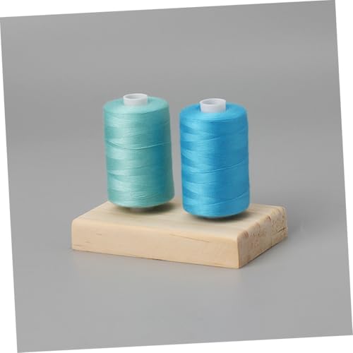 Tofficu Holz Garnhalter Nähfaden Organizer Spulenhalter Langlebig Multifunktional für Hängen Spulen Bobbins Kompakt Tragbar Nähzubehör Aufbewahrung DIY Stricken Nähen von Tofficu