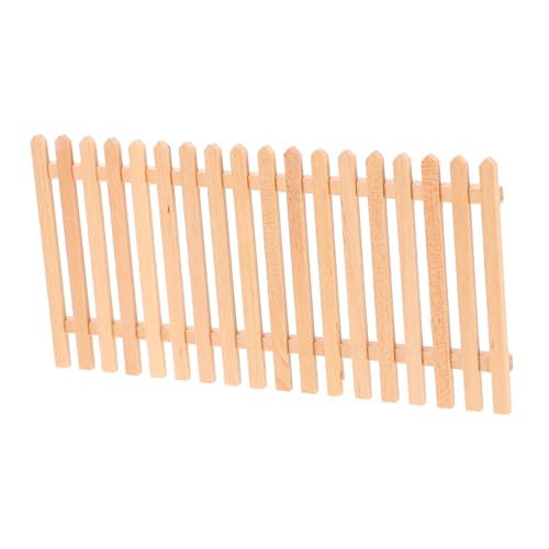 Tofficu Holz Gartenzaun Puppenhaus Zubehör Miniatur Landschaft Deko DIY Basteln Kleiner Gartenzaun für Puppenhaus Spielsets Tofficu Holz Gartenzaun Puppenhaus Zubehör Miniatur Landschaft Deko DIY Basteln Kleiner Gartenzaun für Puppenhaus Spielsets von Tofficu