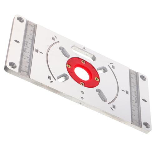 Tofficu Holzbearbeitungs Graviermaschine Einlegeplatte Für Trimmmaschinen Vorlage Tragbarer Frästisch Fräser Klappplatte Trimmmaschine Klappbrett Trimm Fräserplatte Metall Silber Tofficu Holzbearbeitungs Graviermaschine Einlegeplatte Für Trimmmaschinen Vorlage Tragbarer Frästisch Fräser Klappplatte Trimmmaschine Klappbrett Trimm Fräserplatte Metall Silber von Tofficu