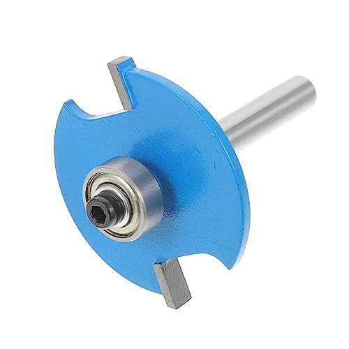 Tofficu Holzbearbeitungswerkzeug Cutter Router Bits mit Lager Langlebig und Hitzebeständig für Präzise Holzschnittarbeiten Fräser für Schreiner von Tofficu