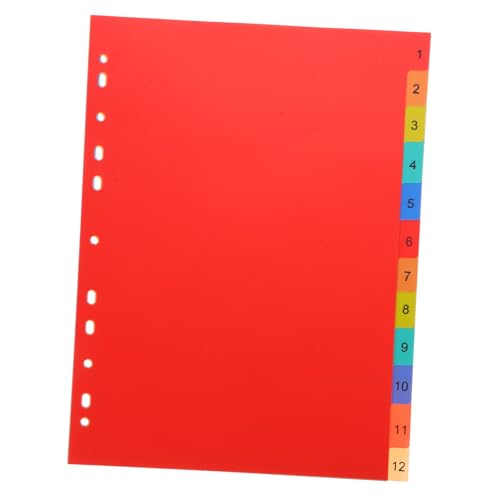 Tofficu Index -seite Partitionsausschuss Ordnertrenner Registerkarten Der Nummer Bindemittel Schulbüro A4-notizblockteiler Lose Trennzeichen Abnehmbare Notizbuchteiler Pp Tofficu Index -seite Partitionsausschuss Ordnertrenner Registerkarten Der Nummer Bindemittel Schulbüro A4-notizblockteiler Lose Trennzeichen Abnehmbare Notizbuchteiler Pp von Tofficu