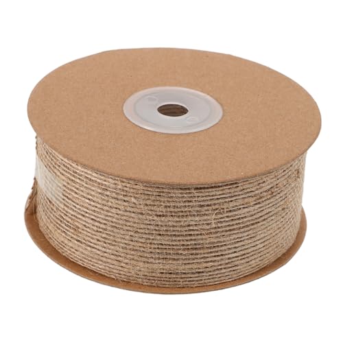 Tofficu Juteband Breit Yards Naturbelassene Burlap Schnur Reißfest Langlebig Rustikales Geschenkband für Bastelei Blumen Dekoration Vintage Geschenkverpackung Tofficu Juteband Breit Yards Naturbelassene Burlap Schnur Reißfest Langlebig Rustikales Geschenkband für Bastelei Blumen Dekoration Vintage Geschenkverpackung von Tofficu
