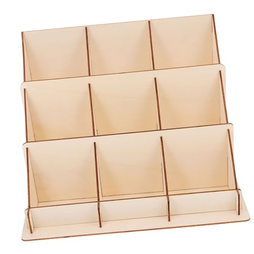 Tofficu Stabiler Kartenständer Aus Holz Grußkartenhalter Für Den Schreibtisch Visitenkarten Postkarten Organizer Einzelhandels-displayständer Tofficu Stabiler Kartenständer Aus Holz Grußkartenhalter Für Den Schreibtisch Visitenkarten Postkarten Organizer Einzelhandels-displayständer von Tofficu