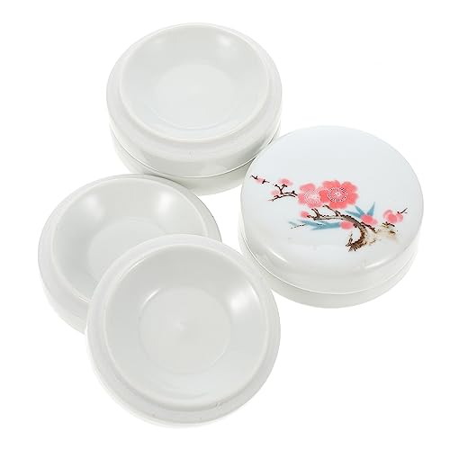 Tofficu Keramik Lagige Mischpalette mit Deckel Chinesischer Stil Robustes Aquarell Farbtablett für Kalligraphie und Tuschemalerei Vielseitiges Malwerkzeug für Künstler und Studenten Tofficu Keramik Lagige Mischpalette mit Deckel Chinesischer Stil Robustes Aquarell Farbtablett für Kalligraphie und Tuschemalerei Vielseitiges Malwerkzeug für Künstler und Studenten von Tofficu