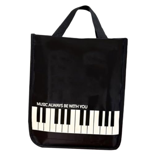 Tofficu Klavier Handtaschenboxen Notenhaltertasche Klavierbuchtasche Klaviertasche Aufbewahrungstasche Für Geigennoten Aufbewahrungstasche Für Notenblätter Notentasche von Tofficu