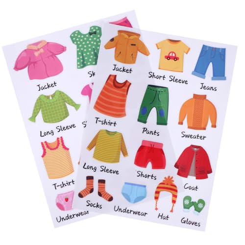 Tofficu Kleiderschrank Aufkleber PVC Label Kleidungssortierung Ablösbar ohne Rückstände Dekorative Aufbewahrungsaufkleber für Kinderzimmer Praktische Größenkennzeichnung zur Ordnung Tofficu Kleiderschrank Aufkleber PVC Label Kleidungssortierung Ablösbar ohne Rückstände Dekorative Aufbewahrungsaufkleber für Kinderzimmer Praktische Größenkennzeichnung zur Ordnung von Tofficu