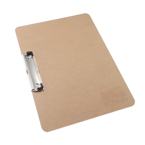 Tofficu Klemmbrett Querformat Schreibbrett mit Flacher Klemme aus Hochdichtem Material Robustes Zeichenbrett für Zeichnungen Leichtes Tragbares Klemmbrett für Büro und Reise von Tofficu