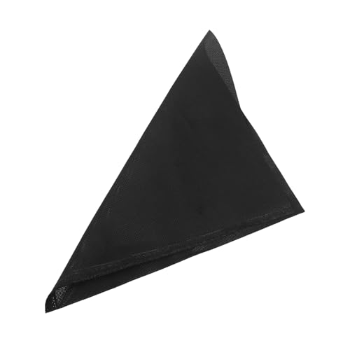 Tofficu Kreuzstichstoff Kreuzstichmaterial Kreuzstich Stickerei Leinwandstoff Einteiliger Stoff Leinen Zum Sticken Leinenmaterial Handarbeitstuch Schwarze Polyester von Tofficu