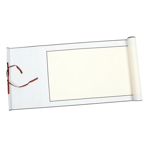 Tofficu Leere Chinesische Papierrolle für Kalligraphie und Malerei Langlebige Xuan Papier Schriftrolle zum Beschreiben Handliche Wandrolle für Anfänger und Fortgeschrittene Kompakt und Tofficu Leere Chinesische Papierrolle für Kalligraphie und Malerei Langlebige Xuan Papier Schriftrolle zum Beschreiben Handliche Wandrolle für Anfänger und Fortgeschrittene Kompakt und von Tofficu