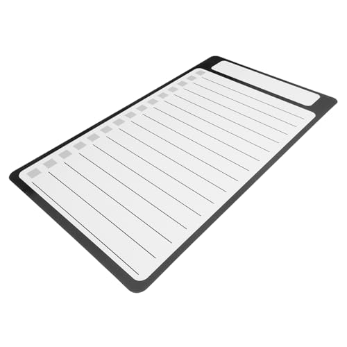 Tofficu Magnetische Nachrichtenaufkleber Lebensmittelliste Lebensmittelgeschäft schreibtafel magnetisch magnet schreibtafel Notizblock mit Magnetrückseite Einkaufslisten-Notizblock Black Tofficu Magnetische Nachrichtenaufkleber Lebensmittelliste Lebensmittelgeschäft schreibtafel magnetisch magnet schreibtafel Notizblock mit Magnetrückseite Einkaufslisten-Notizblock Black von Tofficu