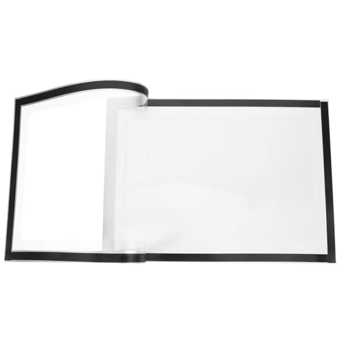 Tofficu Mappe Aktenordner Kunstordner Mantel schulordner Ordnersystem büro Erweiterbarer Dateiordner-Organizer Dateiorganisator Bastelkoffer Ordner für wichtige Dokumente Eisen Silver von Tofficu