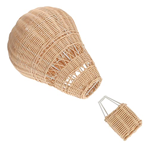 Tofficu Matsuki Hot Air Ballon heiße Dekorationen Ornament Rattan-Heißluftballons Kindergarten im Freien Herz hängende Dekoration Heißluftballon-Mittelstücke Hölzern Tofficu Matsuki Hot Air Ballon heiße Dekorationen Ornament Rattan-Heißluftballons Kindergarten im Freien Herz hängende Dekoration Heißluftballon-Mittelstücke Hölzern von Tofficu