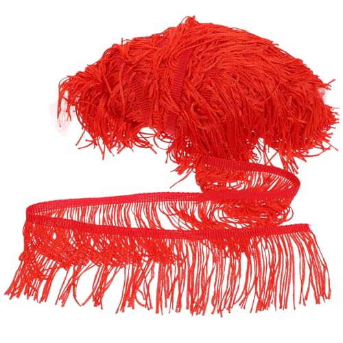 Tofficu Mehrzweckquaste Aus Polyester Hängend Quasten Trimmen Modern Laternen Zeitgenössisch Lampenschirm Fransen Mehrzweck-fransenbesatz Kostüm-polyester-fransen Rot Tofficu Mehrzweckquaste Aus Polyester Hängend Quasten Trimmen Modern Laternen Zeitgenössisch Lampenschirm Fransen Mehrzweck-fransenbesatz Kostüm-polyester-fransen Rot von Tofficu