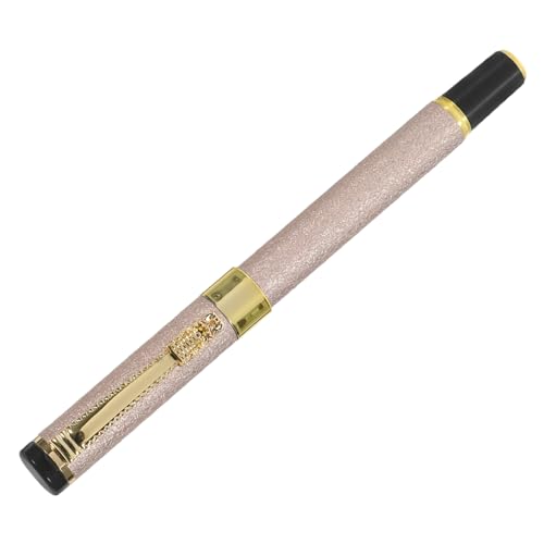 Tofficu Metall Füllfederhalter mit Ergonomischem Design Spitze Wiederverwendbarer Schreibstift für Kalligraphie und Bürobedarf und Langlebig für Lehrer von Tofficu