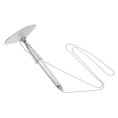 Tofficu Metall Kugelschreiber mit Kette und Sockel Gelstift mit Verlust Sicherheitskette Langlebige Stabiles Design für Empfangstheken und Büros Zuverlässiger Schreibstift für Tofficu Metall Kugelschreiber mit Kette und Sockel Gelstift mit Verlust Sicherheitskette Langlebige Stabiles Design für Empfangstheken und Büros Zuverlässiger Schreibstift für von Tofficu