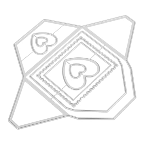 Tofficu Metall Stanzformen Carbonstahl Langlebig Präzise Hintergrundrahmen für Scrapbooking Kartengestaltung DIY Basteln Kompatibel mit Stanzmaschinen Tofficu Metall Stanzformen Carbonstahl Langlebig Präzise Hintergrundrahmen für Scrapbooking Kartengestaltung DIY Basteln Kompatibel mit Stanzmaschinen von Tofficu