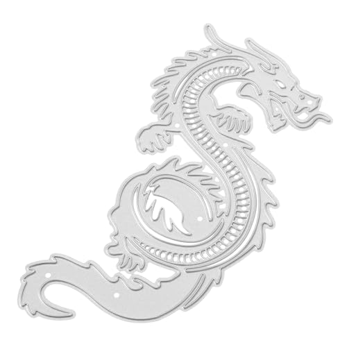 Tofficu Metall stanzform Drache Langlebig Robust Scrapbooking Stanzschablone für Kartenherstellung DIY Basteln Dekorativ Tofficu Metall stanzform Drache Langlebig Robust Scrapbooking Stanzschablone für Kartenherstellung DIY Basteln Dekorativ von Tofficu