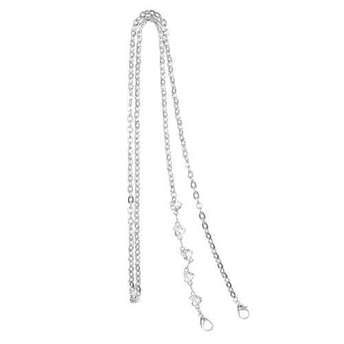 Tofficu Metallene Taschenkette für Damen Handtaschen Kette Verlängerungsgurt für Umhängetasche Schulterriemen Robuste und Stilvolle Handtaschenkette für Diy Projekte Tofficu Metallene Taschenkette für Damen Handtaschen Kette Verlängerungsgurt für Umhängetasche Schulterriemen Robuste und Stilvolle Handtaschenkette für Diy Projekte von Tofficu