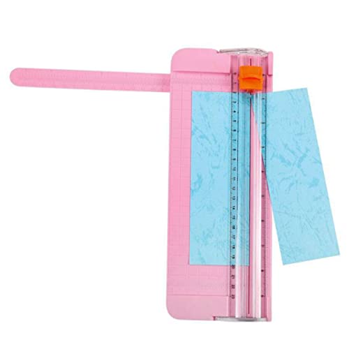 Tofficu Mini-Papierschneider paper cutter papierschneidemaschine Leichter Papierschneider Schneidewerkzeug für genaue Messungen papierhäcksler Handbetriebener Papierschneider papiercuter von Tofficu