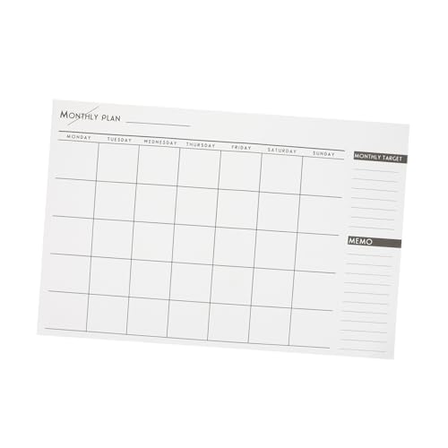 Tofficu Monatlicher Planer Einfacher Notizblock für Arbeits und Studienplan Bunte Auswahl Übersichtlicher Monatskalender für Effiziente Zeitplanung und Organisation Tofficu Monatlicher Planer Einfacher Notizblock für Arbeits und Studienplan Bunte Auswahl Übersichtlicher Monatskalender für Effiziente Zeitplanung und Organisation von Tofficu