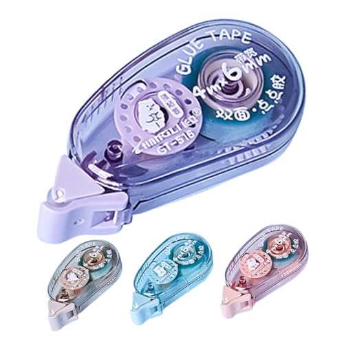 Tofficu Müheloses Scrapbooking 4er-pack Doppelseitige Klebebandrollen Klebepunkte Klebeband Für Journaling von Tofficu
