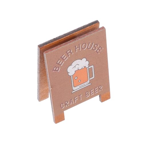 Tofficu Nachrichtenkasten aus Holz deko Hochzeitsfeierveranstaltungen Bildhalterclip Kartenklemme platzieren Inhaber der Tischnummer Kartenclip aus Holz Bildständer Foto-Display-Clip Khaki von Tofficu
