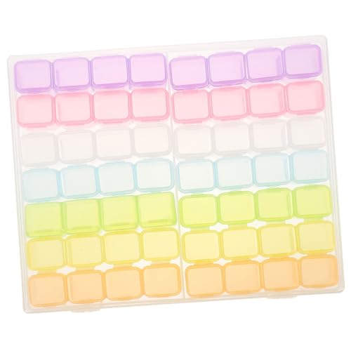 Tofficu Nail Art Aufbewahrungsbox Fächer Großer Transparenter Nagelschmuck Organizer Praktische Maniküre Aufbewahrung Multifunktionale Nagelstein Sortierbox für Salon und Zuhause Tofficu Nail Art Aufbewahrungsbox Fächer Großer Transparenter Nagelschmuck Organizer Praktische Maniküre Aufbewahrung Multifunktionale Nagelstein Sortierbox für Salon und Zuhause von Tofficu
