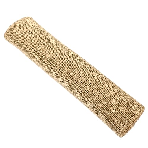 Tofficu Natürlicher Jute Tischläufer für DIY Dekorationen Vielseitiger Flachsband Streifen für Geschenkverpackung Party und Hochzeitsdeko Einfach Zuschneidbar für Bastelprojekte Tofficu Natürlicher Jute Tischläufer für DIY Dekorationen Vielseitiger Flachsband Streifen für Geschenkverpackung Party und Hochzeitsdeko Einfach Zuschneidbar für Bastelprojekte von Tofficu