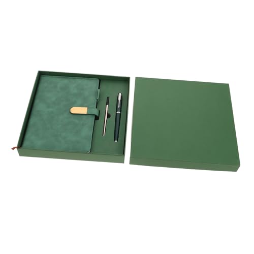 Tofficu Notizbuch-stifte-set: Ästhetisches A5-business-notizbuch Mit Stifte-set, Tragbares Büro-meeting-protokollbuch Mit Box Für Frauen, Arbeits- Und Schuljournal-zubehör von Tofficu