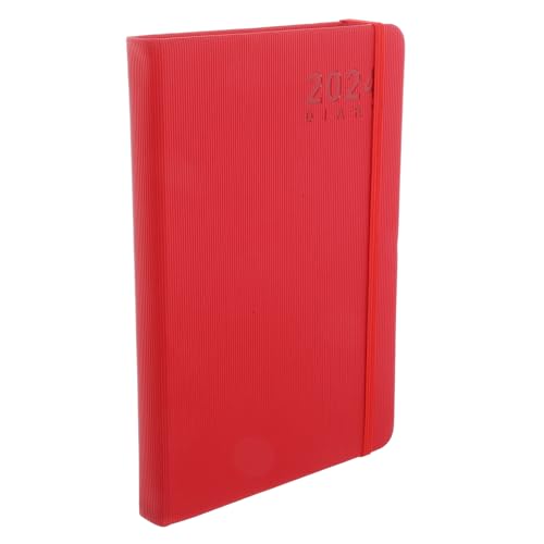 Tofficu Planer Notizbuch mit Elastischem Verschluss Rot Englisches Wochenkalender Notizheft für Studenten Handliches Terminbuch für Tages Monatsplanung Dekoratives Organisationsheft Tofficu Planer Notizbuch mit Elastischem Verschluss Rot Englisches Wochenkalender Notizheft für Studenten Handliches Terminbuch für Tages Monatsplanung Dekoratives Organisationsheft von Tofficu