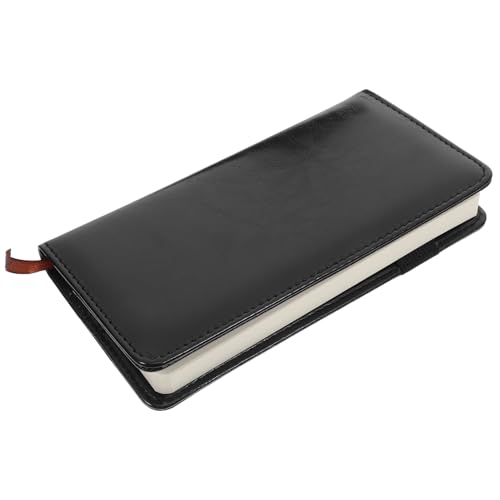Tofficu Planer-notizbuch Notizblock Täglich Zeitplan Notizbuch Zu Notizbücher Monatsplaner Agenda-organizer-buch Dasselbe Reisen Büro Terminplaner Gefüttert Agenda Notebook Pu Black von Tofficu