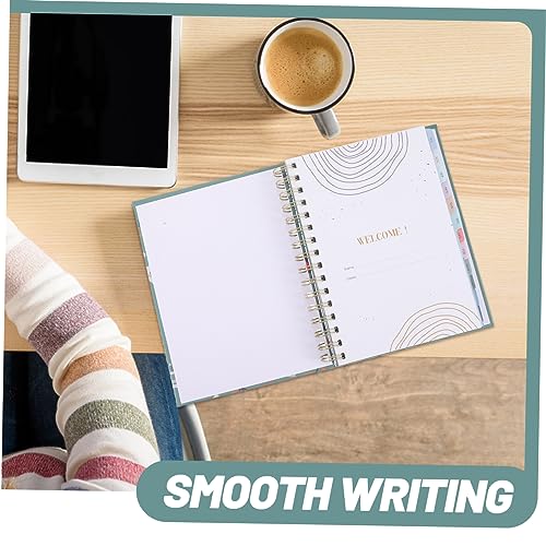Tofficu Planner Notizbuch für Schüler und Berufstätige Tages und Monatsplaner Notizheft Langlebiges und Handliches Organisationsjournal für Reise Büro und Studium von Tofficu