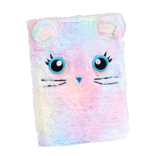 Tofficu Plüsch Notizbuch für Mädchen Schreibblock mit Farbigen Weiches Cartoon Tagebuch Farbenfrohe Katzendesigns Schüler Schreibwaren für Kreatives Journaling und Notizen Tofficu Plüsch Notizbuch für Mädchen Schreibblock mit Farbigen Weiches Cartoon Tagebuch Farbenfrohe Katzendesigns Schüler Schreibwaren für Kreatives Journaling und Notizen von Tofficu