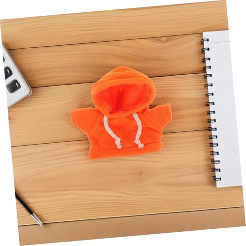 Tofficu Plüschbär Kleidung für Puppen und Plüschtiere Weicher Hoodie in Orange und Gelb Hellblaue Jeans mit Umschlag Robustes Material Vielseitig für DIY und Dekoration Tofficu Plüschbär Kleidung für Puppen und Plüschtiere Weicher Hoodie in Orange und Gelb Hellblaue Jeans mit Umschlag Robustes Material Vielseitig für DIY und Dekoration von Tofficu